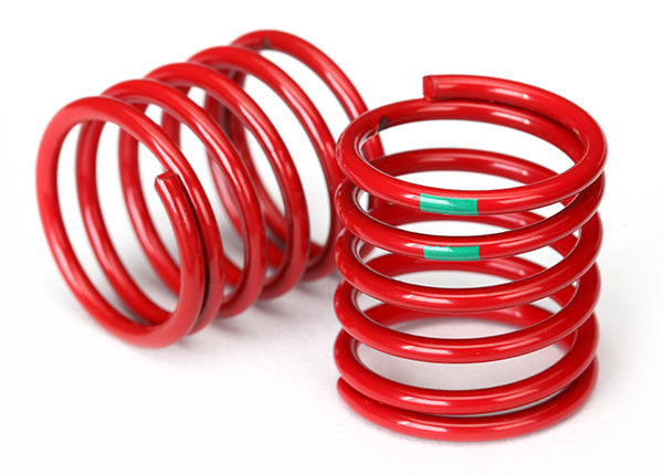 Traxxas Short Red Ultra Shock Springs (2) (4.075-rate) TRA8363
