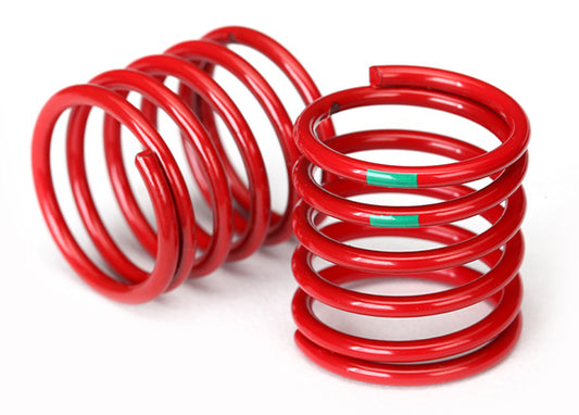 Traxxas Short Red Ultra Shock Springs (2) (4.075-rate) TRA8363