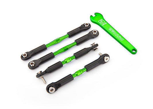 Traxxas Green Aluminum Camber Link Set (F&R) TRA3741G