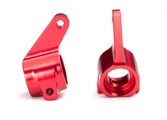 Traxxas Red Aluminum Steering Blocks (L&R) TRA3636X