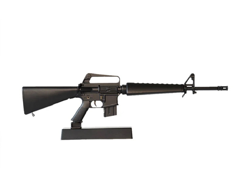 Goat Guns 1/3 Scale Die Cast M16A1 Vietnam Rifle Model, Black GOA16-BLACK