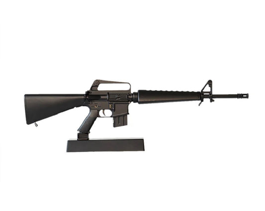 Goat Guns 1/3 Scale Die Cast M16A1 Vietnam Rifle Model, Black GOA16-BLACK