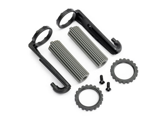 Traxxas Gray Front Shock Reservoirs (2) TRA10966-GRAY