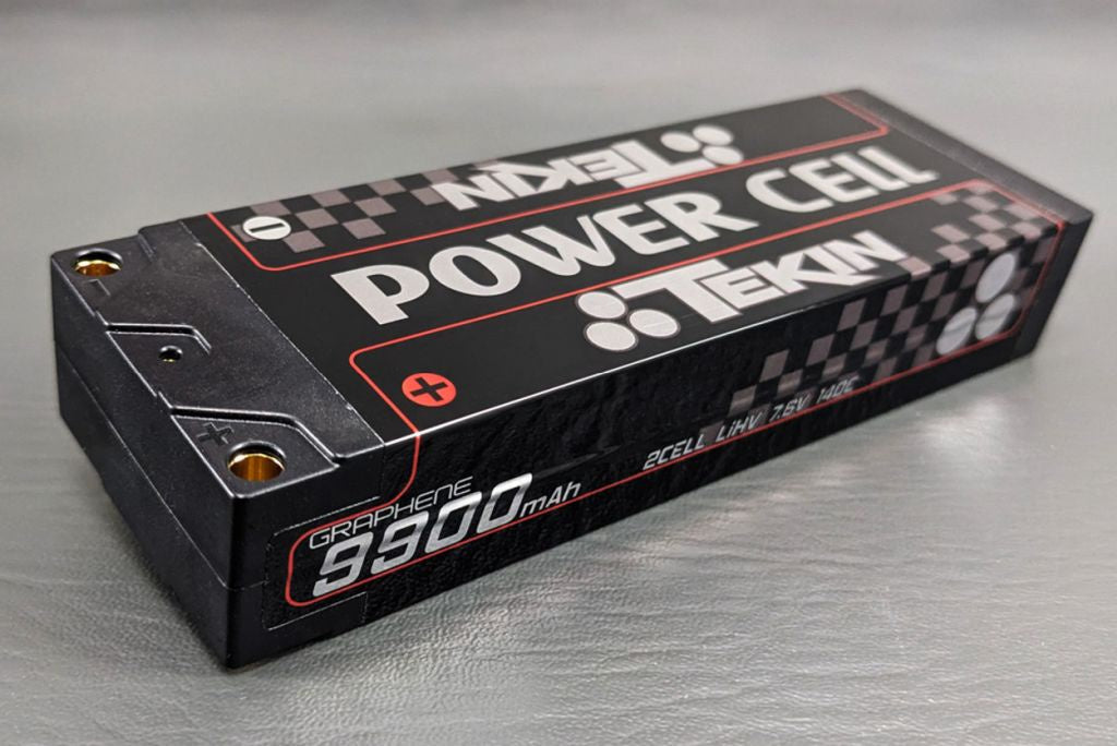 Tekin 2S Hv 7.6v 9900mah 140C Stick 5mm Bullets TEKTT1630