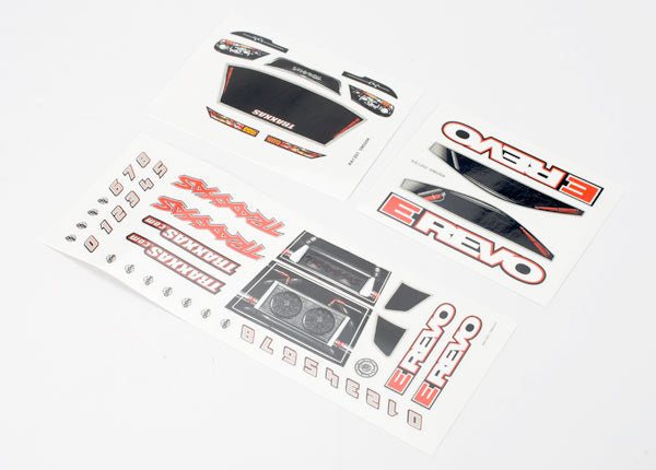 Traxxas 1/16 Revo Decal Sheets TRA7114