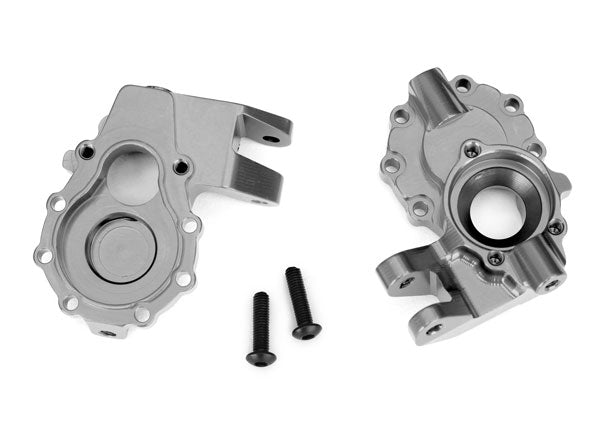 Traxxas Gray Aluminum Inner Front Portal Housings (2) TRA8252A