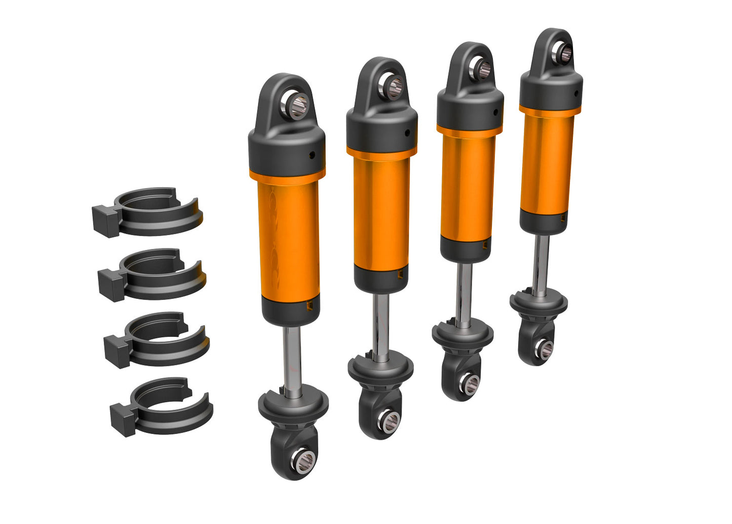Traxxas Aluminum GTM Shocks (4) TRA9764
