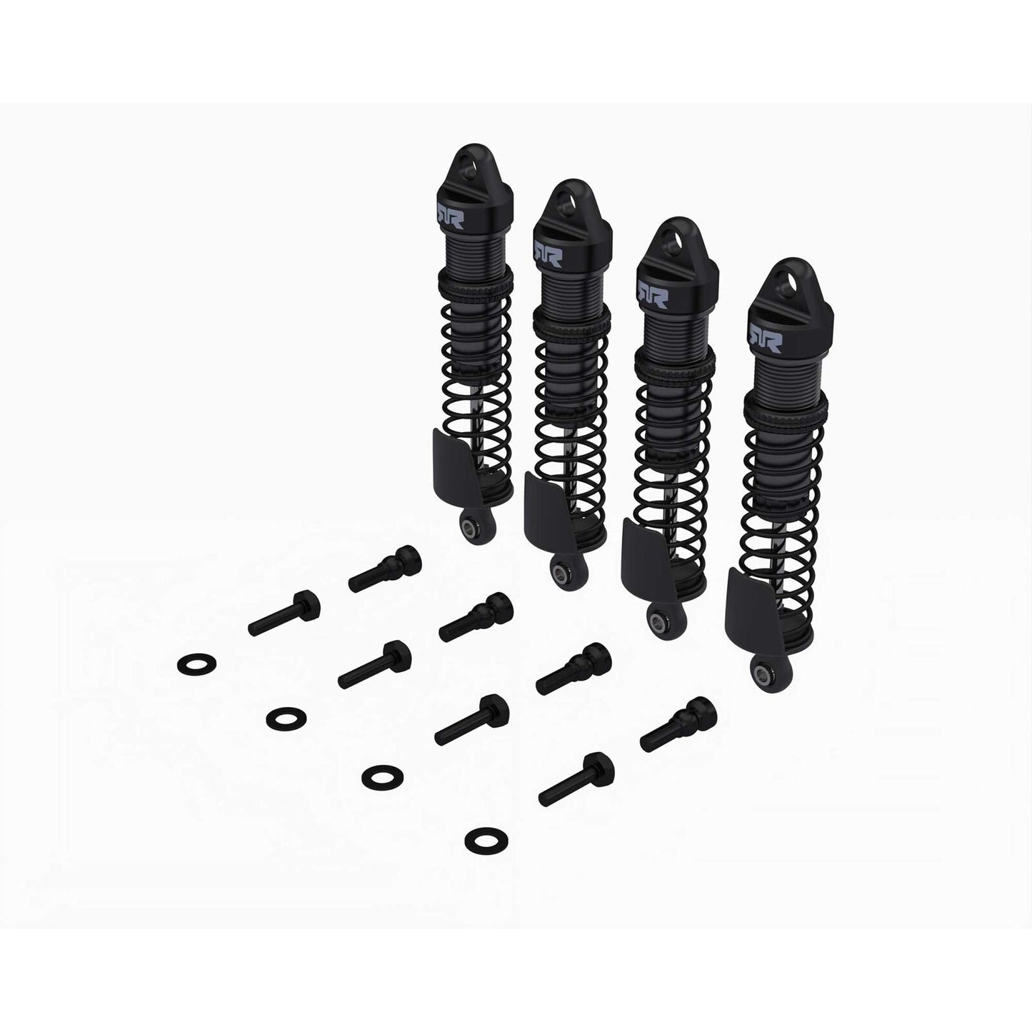 Arrma Aluminum Shock Set, 71mm Length, 500 cSt Oil (4pcs): GROM ARA-2614