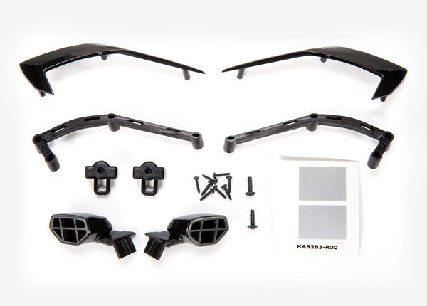 Traxxas 4-tec 3.0 Chevrolet Corvette Side Mirrors & Trim TRA9317