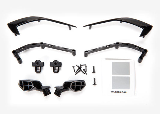 Traxxas 4-tec 3.0 Chevrolet Corvette Side Mirrors & Trim TRA9317