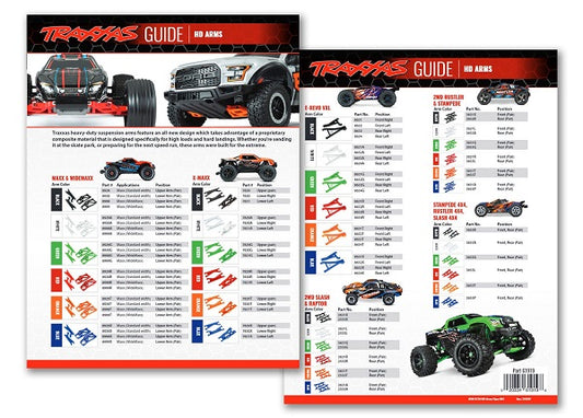 Traxxas HD Suspension Arm Flyer 8.5x11 TRA61919
