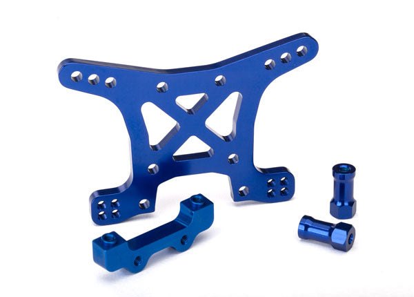 Traxxas Blue Aluminum Front Shock Tower & Hardware TRA6839X