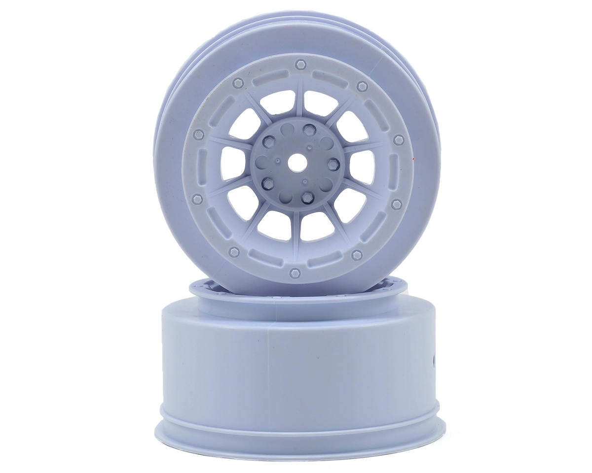 JConcepts 12mm Hex Hazard Short Course Wheels (White) (2) JCO3350W