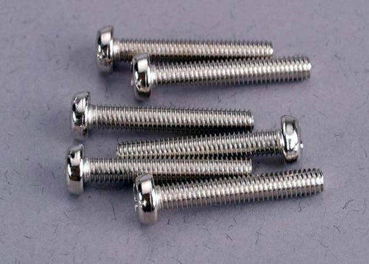 Traxxas Round-head Machine Screws 3x18mm (6) TRA2565