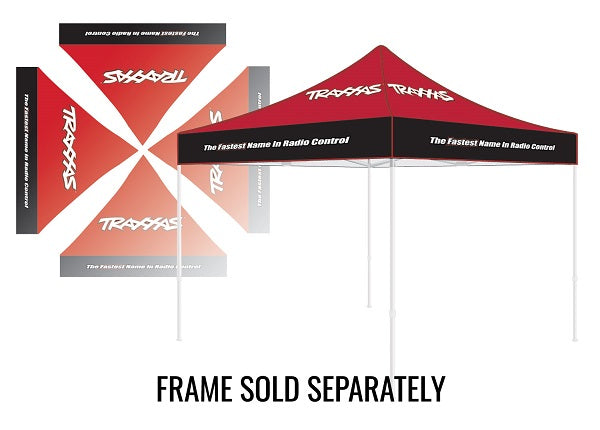 Traxxas Red 10x10 Canopy TRA6186
