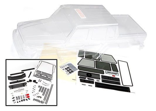 Traxxas TRX-4 Mercedes-benz G 63 Amg 6x6 Clear Body TRA8825