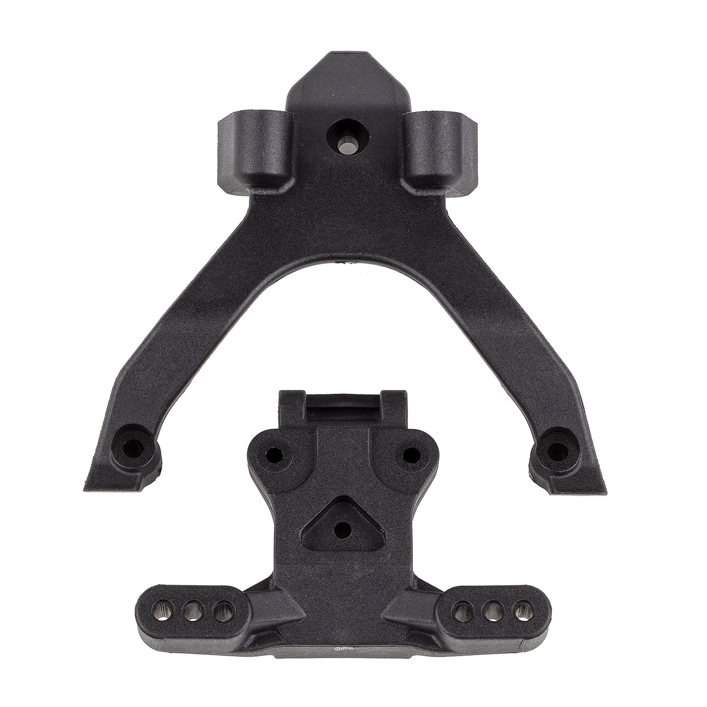 Team Associated RC10B7 Factory Team Carbon Top Plate & Ballstud Mount Set ASC92404