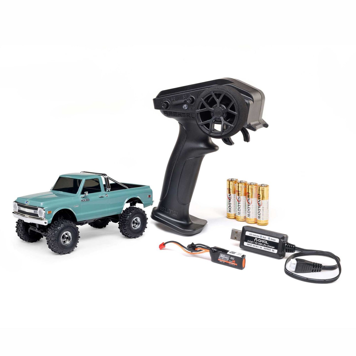 Axial 1/30 SCX30 Chevrolet K10 4x4 RTR Rock Crawler (Battery & Charger Included) AXI-2260