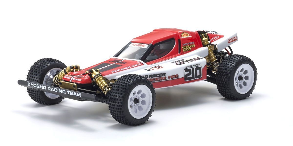 Kyosho Turbo Optima Gold 4WD Electric Off-road Buggy Racer Kit KYO30619C