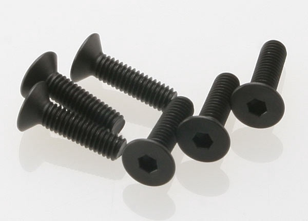 Traxxas Countersunk Machine Screws 4x15mm (6) TRA2546