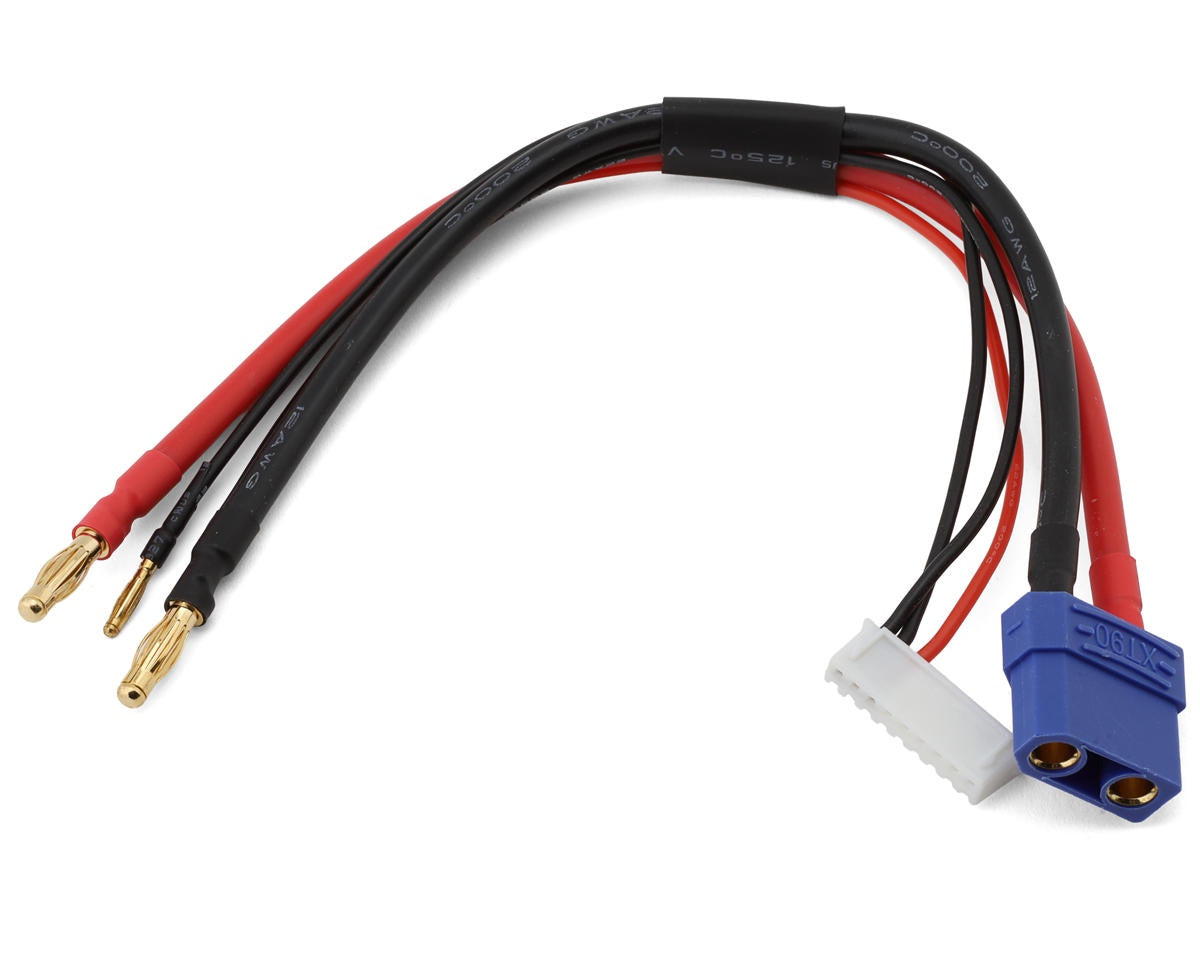 EcoPower 2S Charge/balance Charge Lead Adapter (4mm Male Bullets to Female ECP-16... ECP-1639