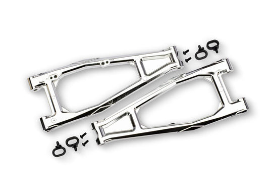 Traxxas Chrome Upper Front HD Suspension Arms (L&R) TRA10929-CHRM