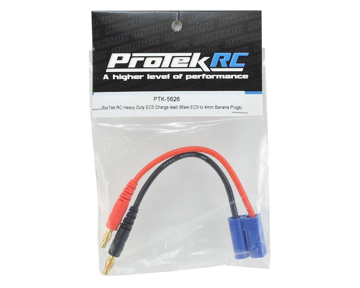 ProTek Heavy Duty EC5 Charge Lead (Male EC5 to 4mm Banana Plugs) PTK-5626