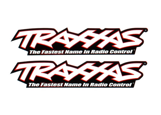 Traxxas Trx 4.5" Black Sticker Retail 50/pk TRA6169
