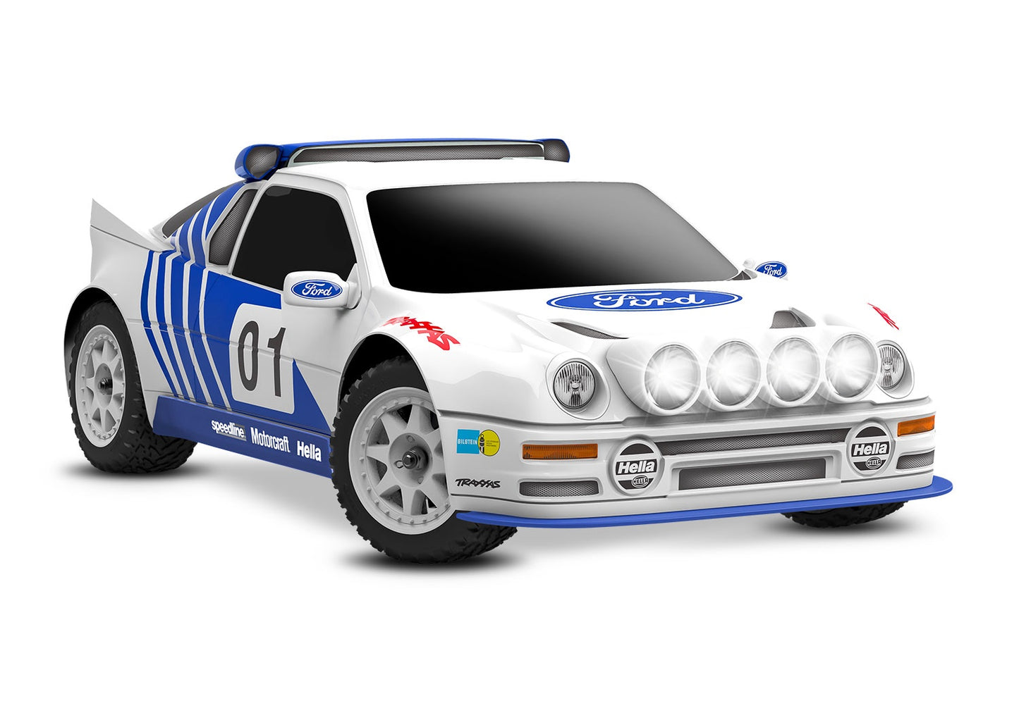 Traxxas Mini Rally VXL Ford RS200 TRA108046-1-WHT