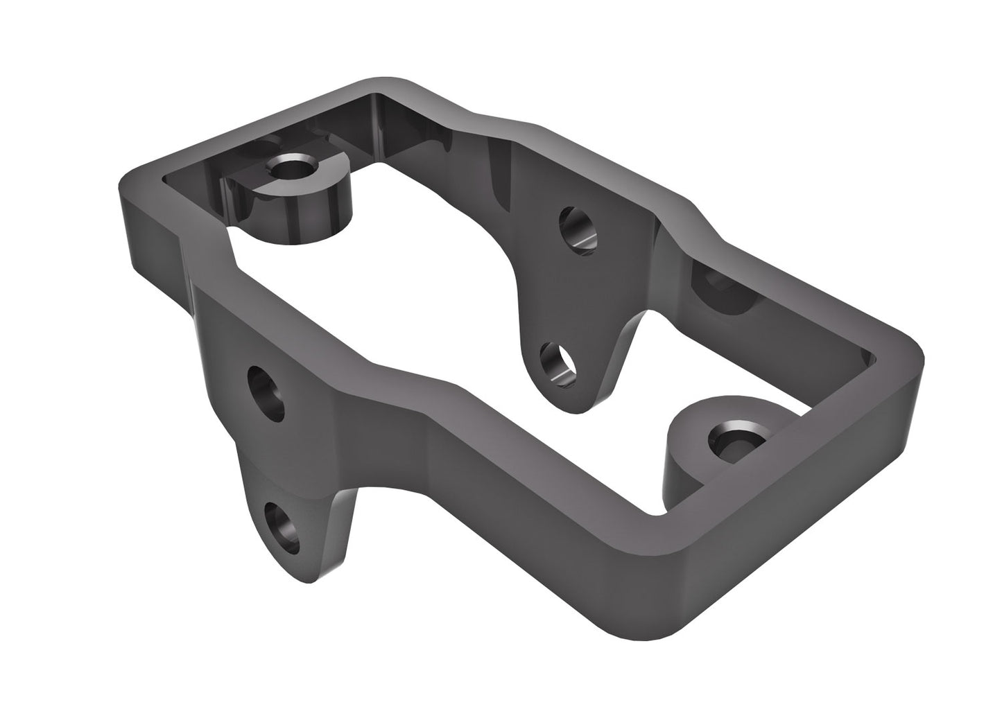Traxxas Gray Aluminum Steering Servo Mount TRA9739-GRAY