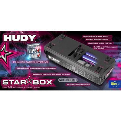 Hudy STAR-BOX TRUGGY & OFF-ROAD 1 / 8 HUD104500