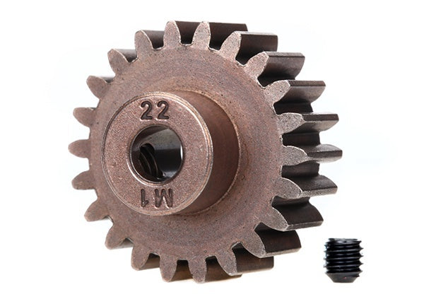 Traxxas 22-tooth Pinion Gear (1.0 Mod) 5mm Bore TRA6495X
