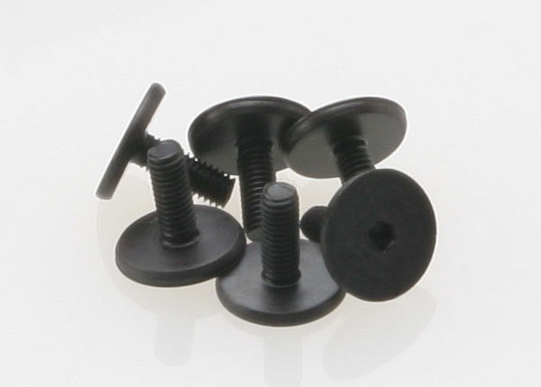 Traxxas Flat-head Machine Screws 3x8mm (6) TRA3931