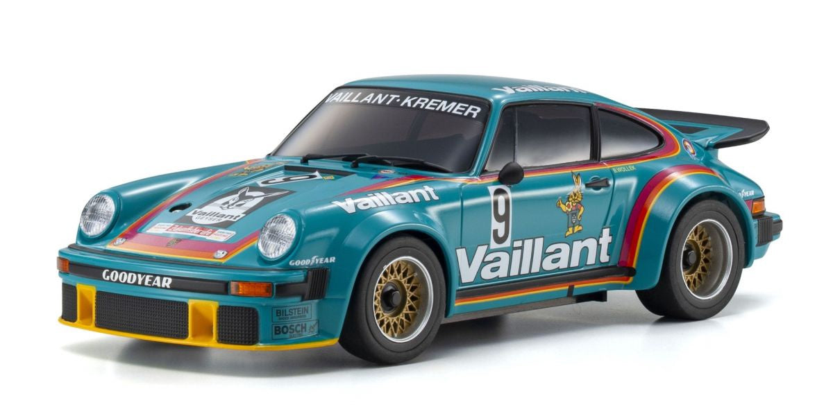 Kyosho Mini-Z Rwd MR-04 Readyset Porsche 934 Rsr Turbo 1976 Vaillant #9 KYO32368V