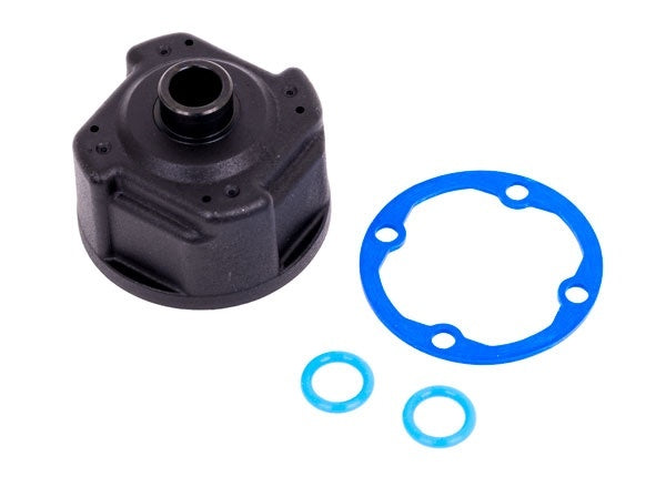 Traxxas Red Aluminum Differential Carrier & Hardware TRA9581R