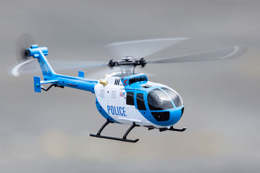 Rage R/C Hero-copter, 4-blade RTF Helicopter; Police RGR6051