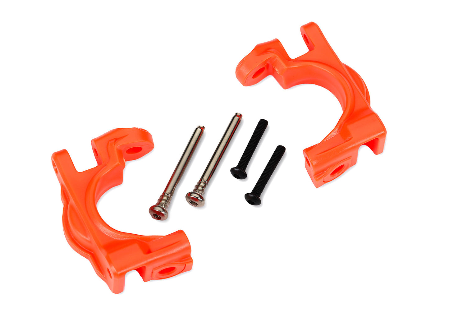 Traxxas Orange Extreme Heavy-duty Caster Blocks (2) TRA9032T