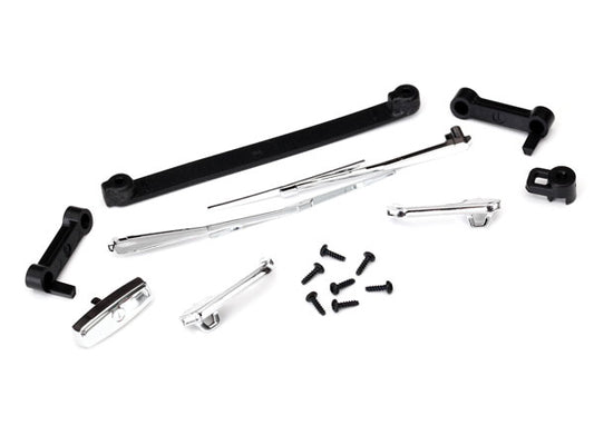 Traxxas Chrome Door Handles & Wipers w/ Hardware TRA8132