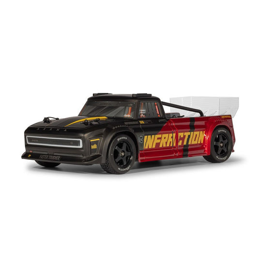 ARRMA Infraction 223S 4x4 Street Truck Black/Red ARA4315V4T2