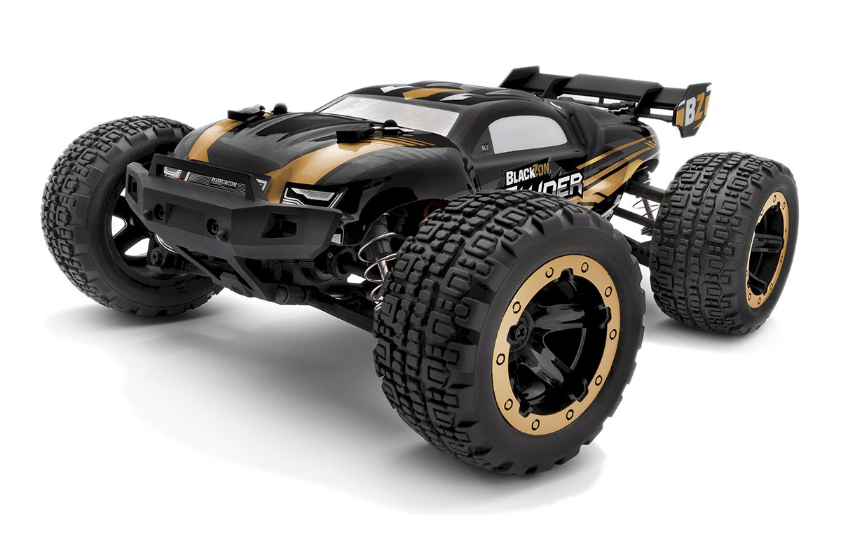 BlackZon Slyder St Turbo 1/16 4WD RTR 2S Brushless Stadium Truck - Gold BZN540218