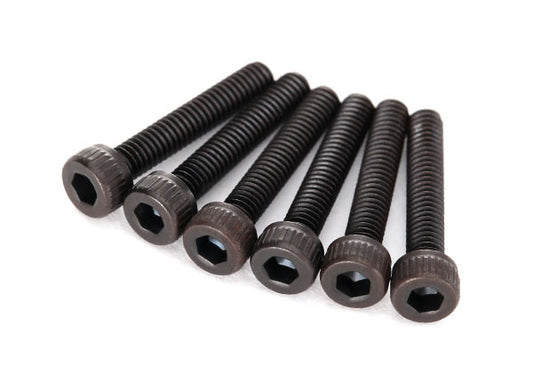 Traxxas Cap-Head Machine Screws 2.5x14 mm (6) TRA3234