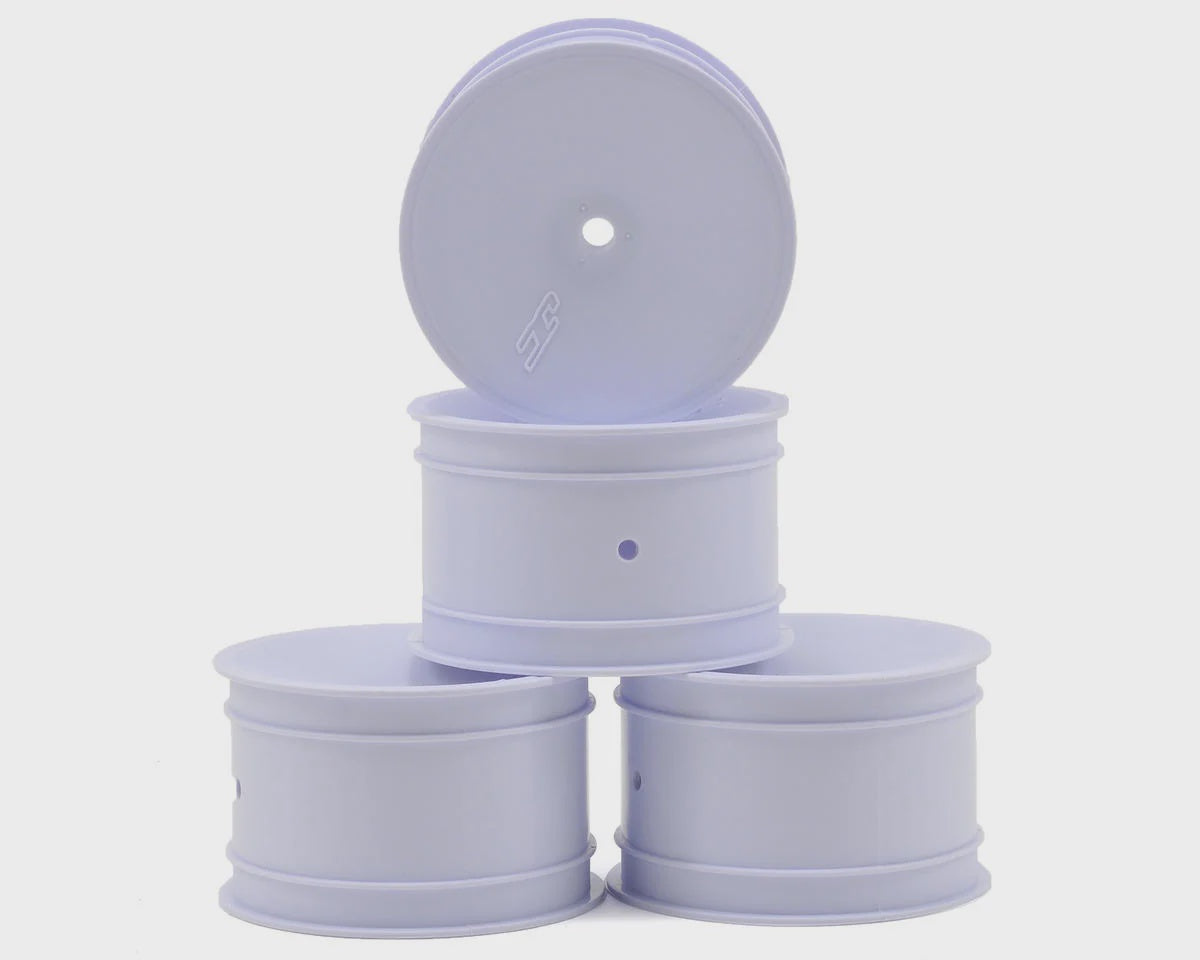 JConcepts 12mm Hex Mono 2.2 Rear Wheels (4) (B6/B74/RB6) (White) JCO3348W