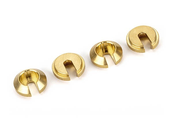 Traxxas Brass Lower Spring Retainers (4) TRA9761A