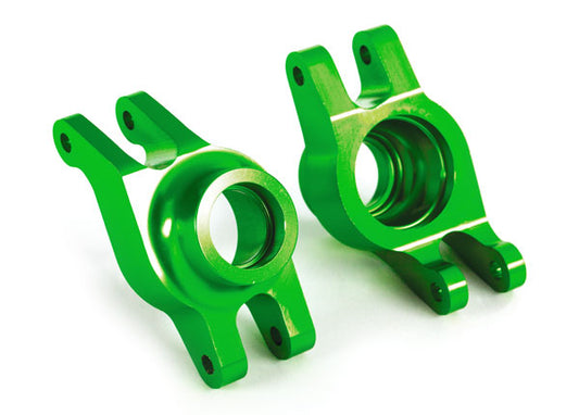 Traxxas Green Aluminum Stub Axle Carriers (L&R) TRA8952G