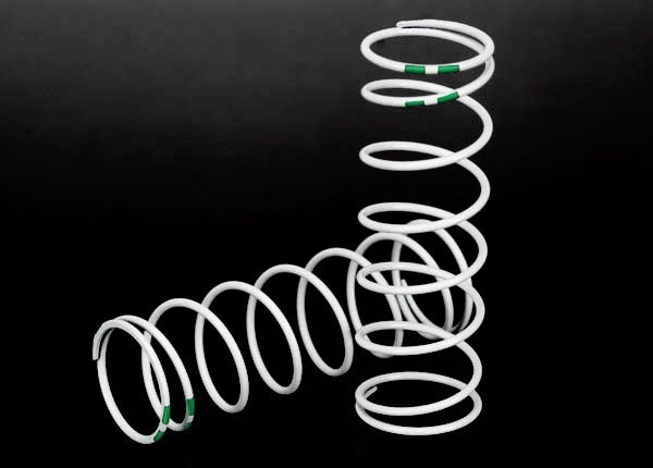 Traxxas 1/10 Xx-long GTR Springs (0.762-rate Grn Stripe) (2) TRA7443