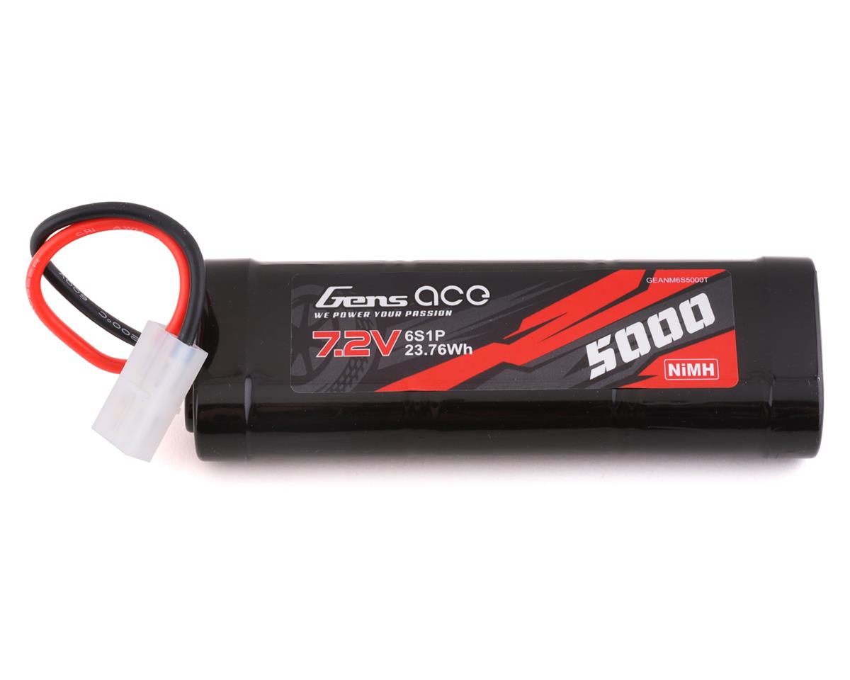 Gens Ace 6 Cell 7.2v Nimh Battery (5000mah) GEANM6S5000T
