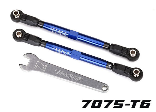 Traxxas Tubes 102mm Blue Aluminum Toe Links (2) TRA8547X