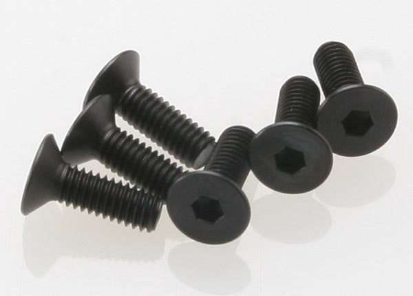 Traxxas Countersunk Machine Screws 4x12mm (6) TRA2542