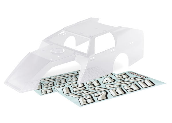 Traxxas Slash Modified Clear Clipless Body TRA10411