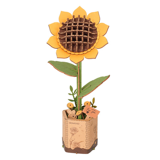 Robotime Rowood Sunflower ROETW011